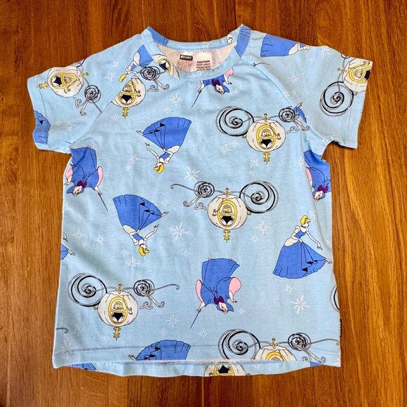 BONDS X DISNEY CINDERELLA Pajamas Girls 5 5T NEW Summer Sleep Set NWT HTF Girl - Picture 2 of 11